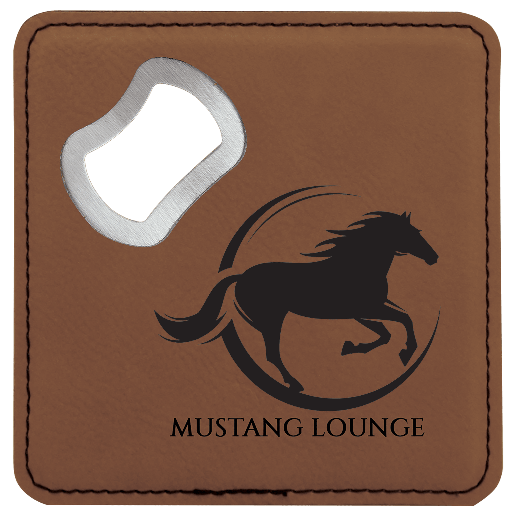 Laser Etched Bottle Opener Coaster - Image 9