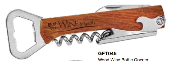 Wood Wine Bottle Opener